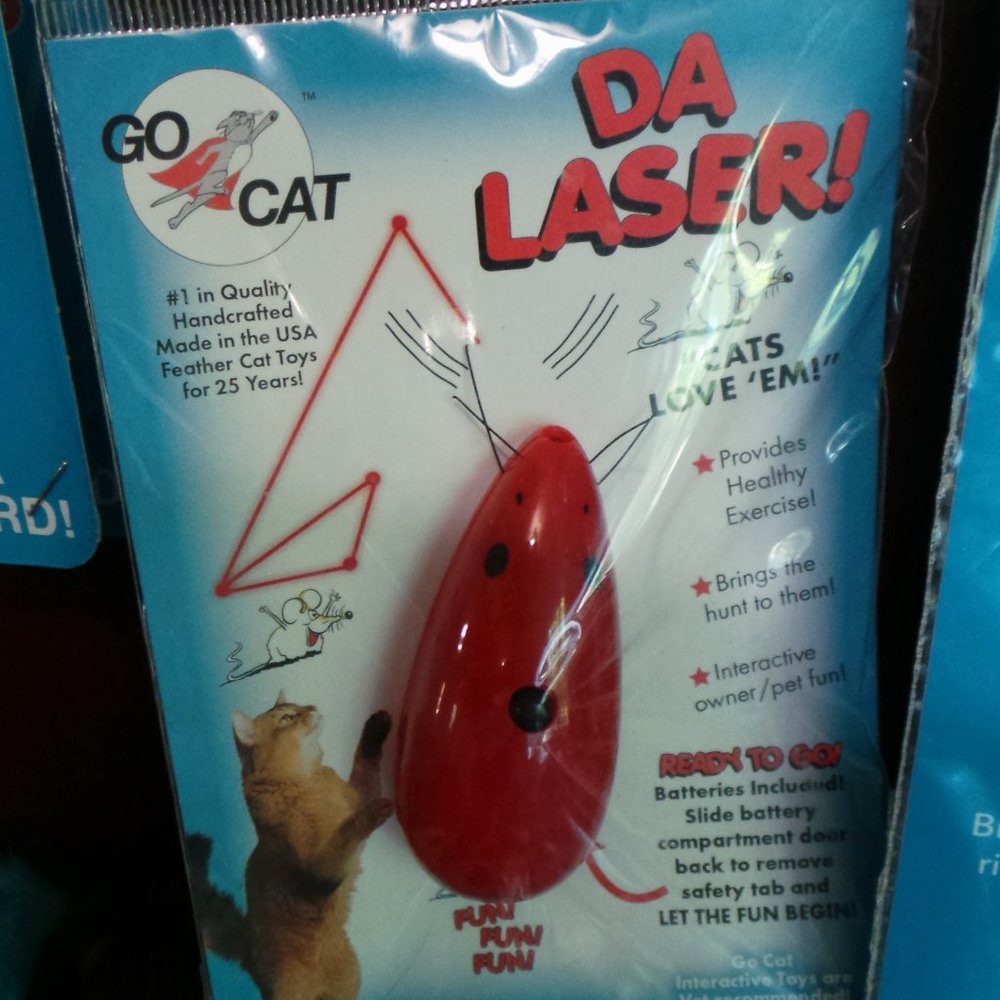 Da Lazer Cat Toy ..New!
